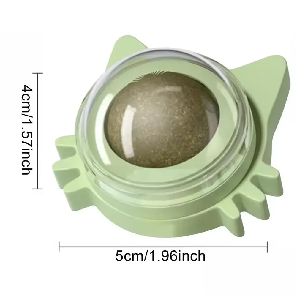 Catnip Balls for Cats Lickable Chew and Teeth Cleaning Toy