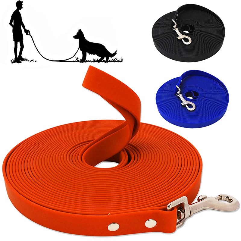 Waterproof Dog Leash PVC Pet Leash for All Breeds Walking