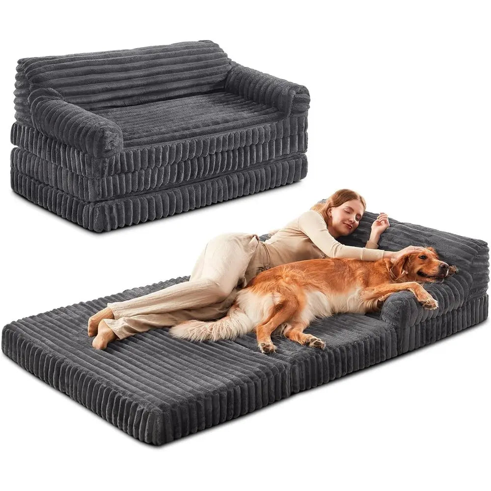 Orthopedic Memory Foam Dog Bed Washable Cover Non Slip Base
