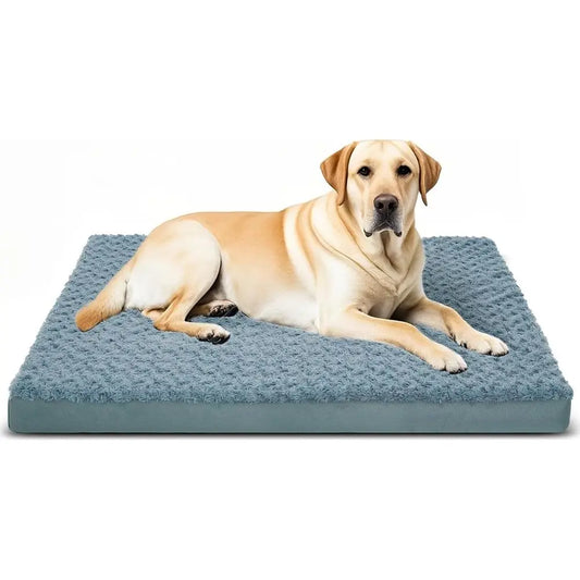 Orthopedic Dog Bed With Removable Washable Cover And Anti Slip