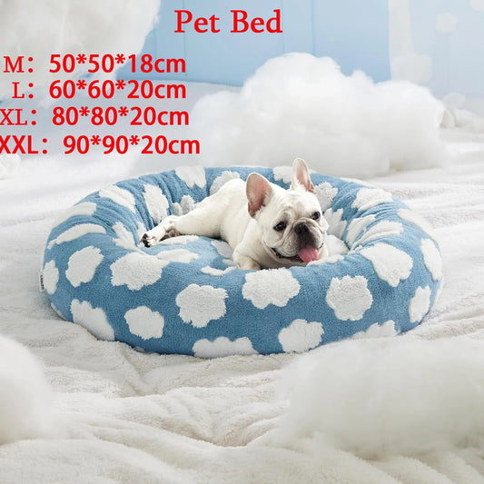 Nonecn Winter Warm Plush Pet Nest Bed All Season Round