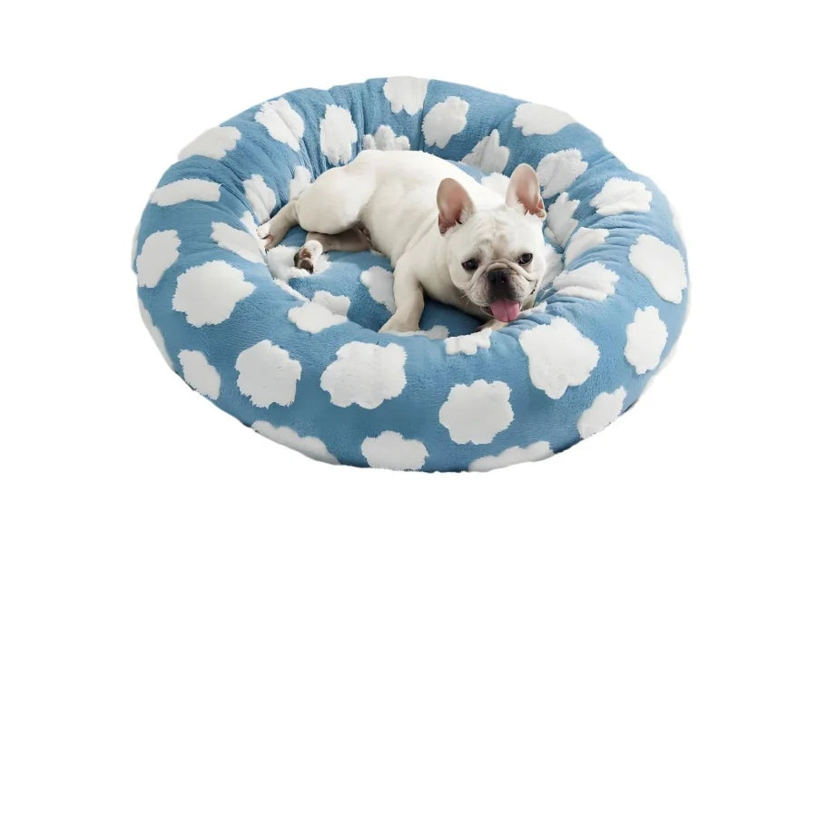 Nonecn Winter Warm Plush Pet Nest Bed All Season Round