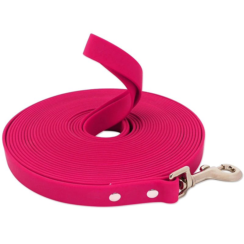 Waterproof Dog Leash PVC Pet Leash for All Breeds Walking