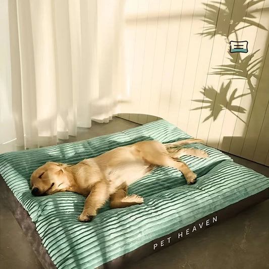 Winter Warm Corduroy Pet Dog Bed Soft Mat Detachable Washable