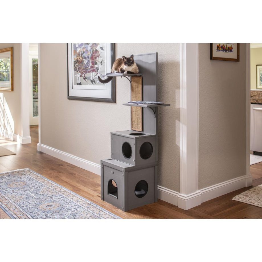 ECOFLEX Kitty Klimber - Cat Tree - Espresso