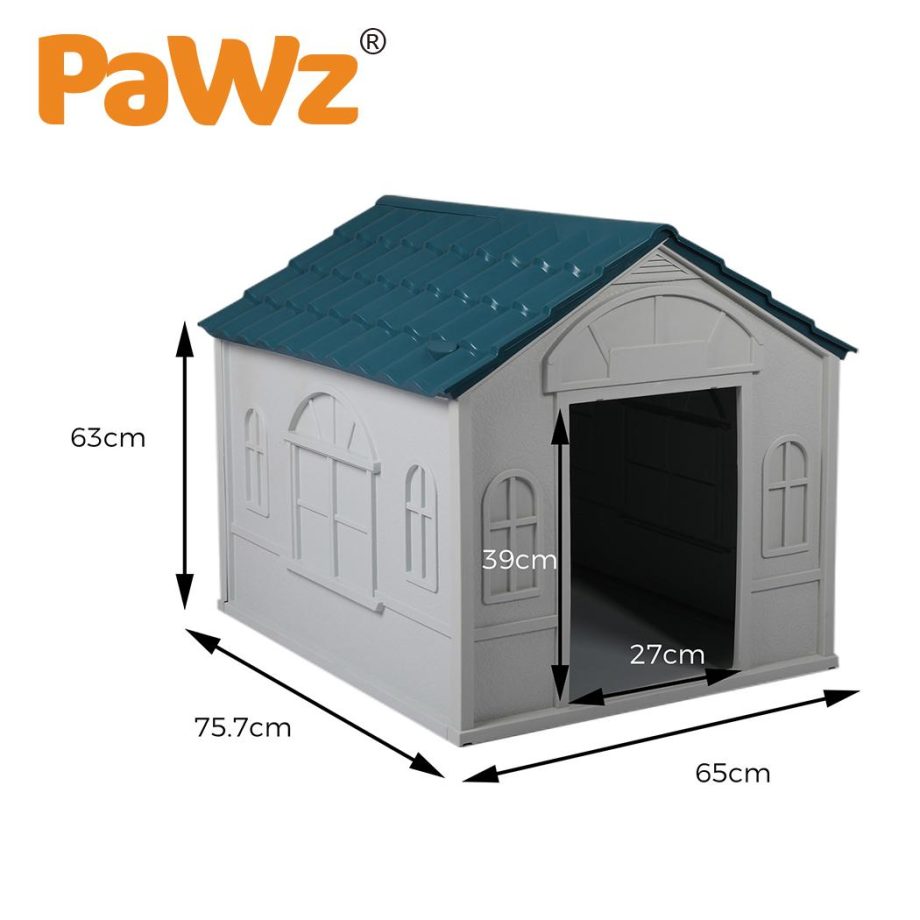 PaWz Dog Kennel Plastic Indoor / Outdoor